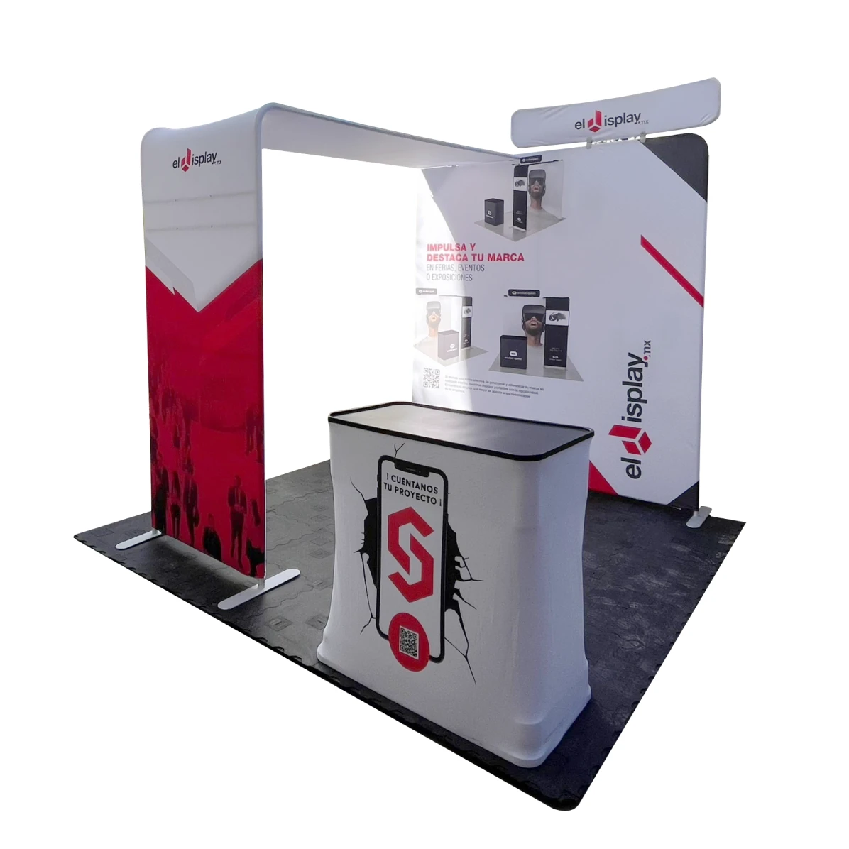 Posiciona tu marca con nuestros Stands modulares