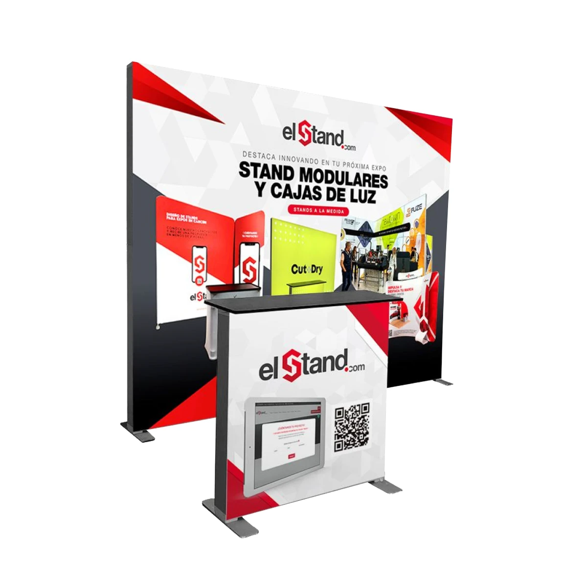 Posiciona tu marca con nuestros Stands modulares